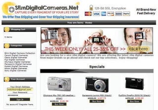 Slim Digital Camera Sale