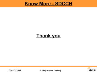 GSM Channel concept and SDCCH