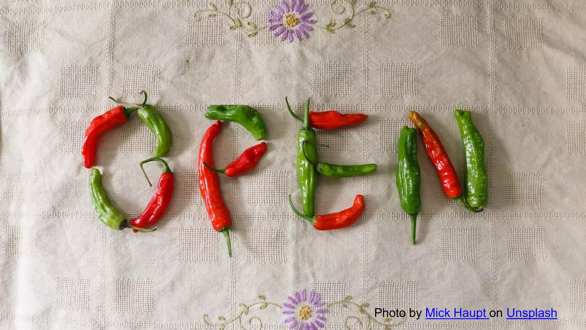 Photo by Mick Haupt on Unsplash
 