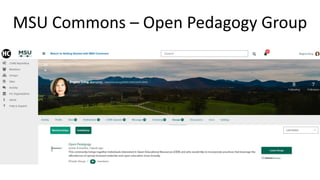 From Resources to Practice: Leveraging the Power of OER for Open Pedagogy