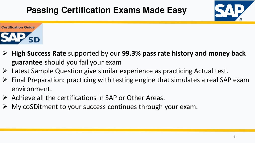 SAP SD Certification