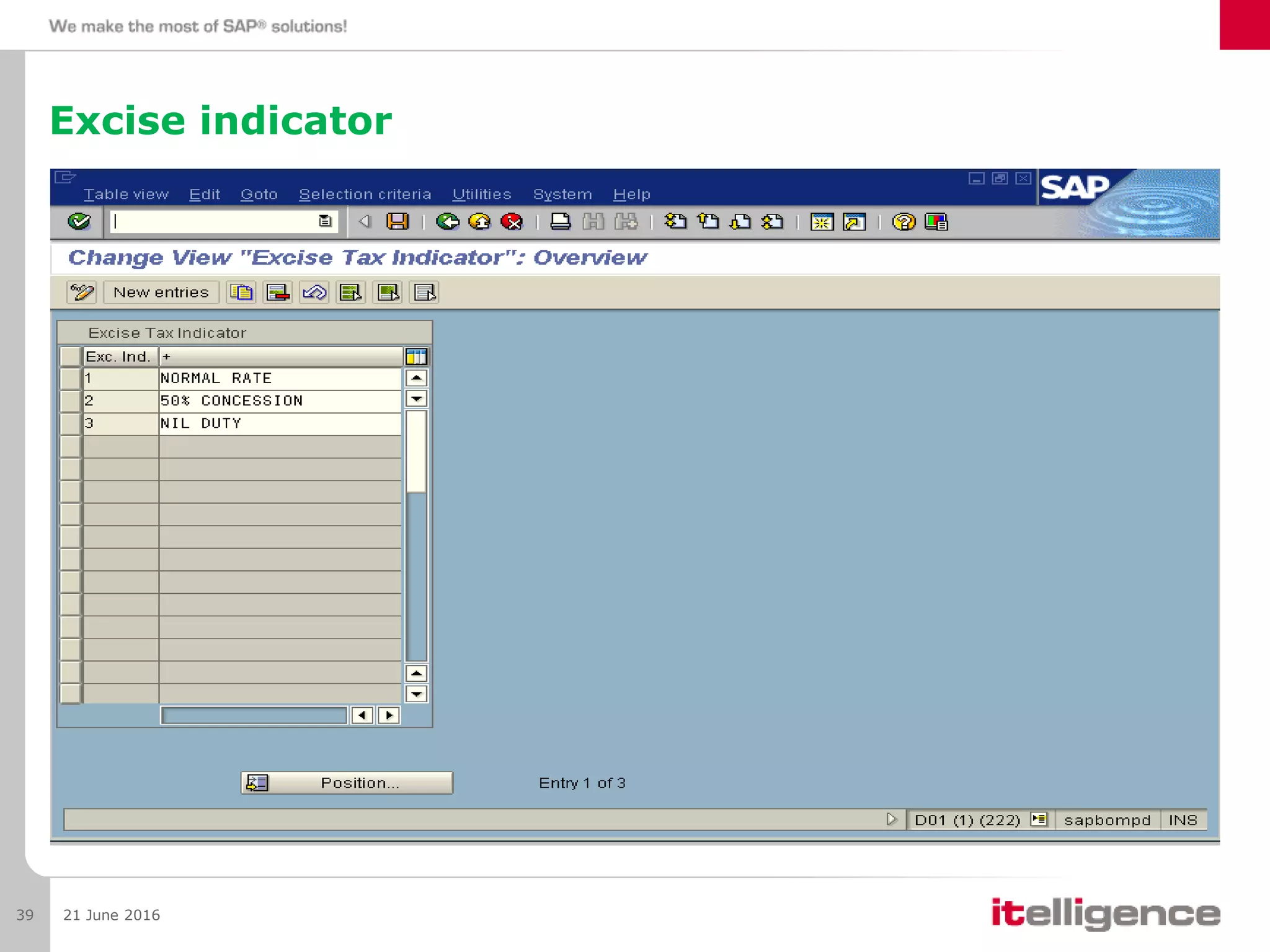 Excise indicator
21 June 201639
 