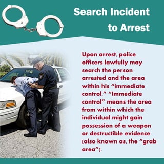 Search and seizure ground rules | PDF