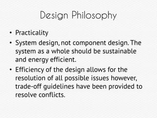 Design Practicality Example Sustainable Design of a Commercial Building | PDF
