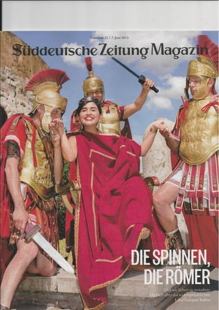 Süddeustche Zeitung Magazin - Giugno 2013