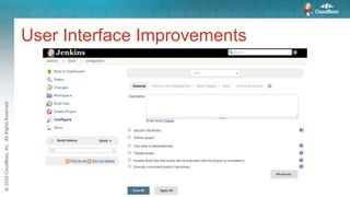User Interface Improvements
 
