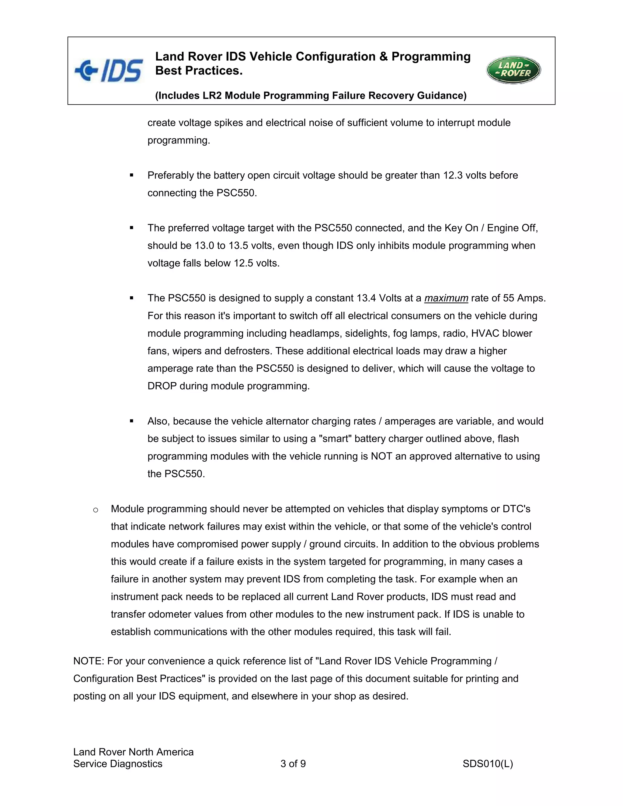 Sdd ids best programming practices | PDF
