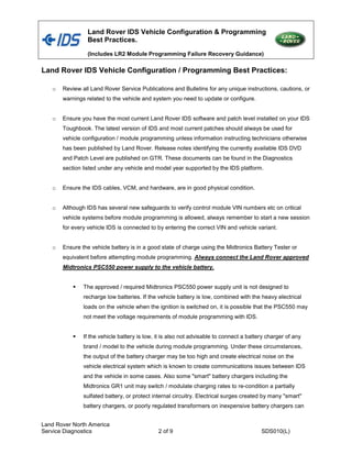 Sdd ids best programming practices | PDF