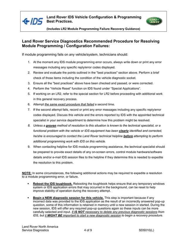 Sdd ids best programming practices | PDF