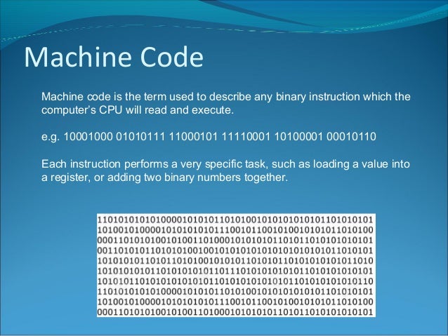 n5 computing science machine code