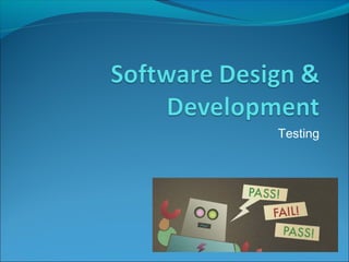 National 5 Computing Science - Testing | PPT