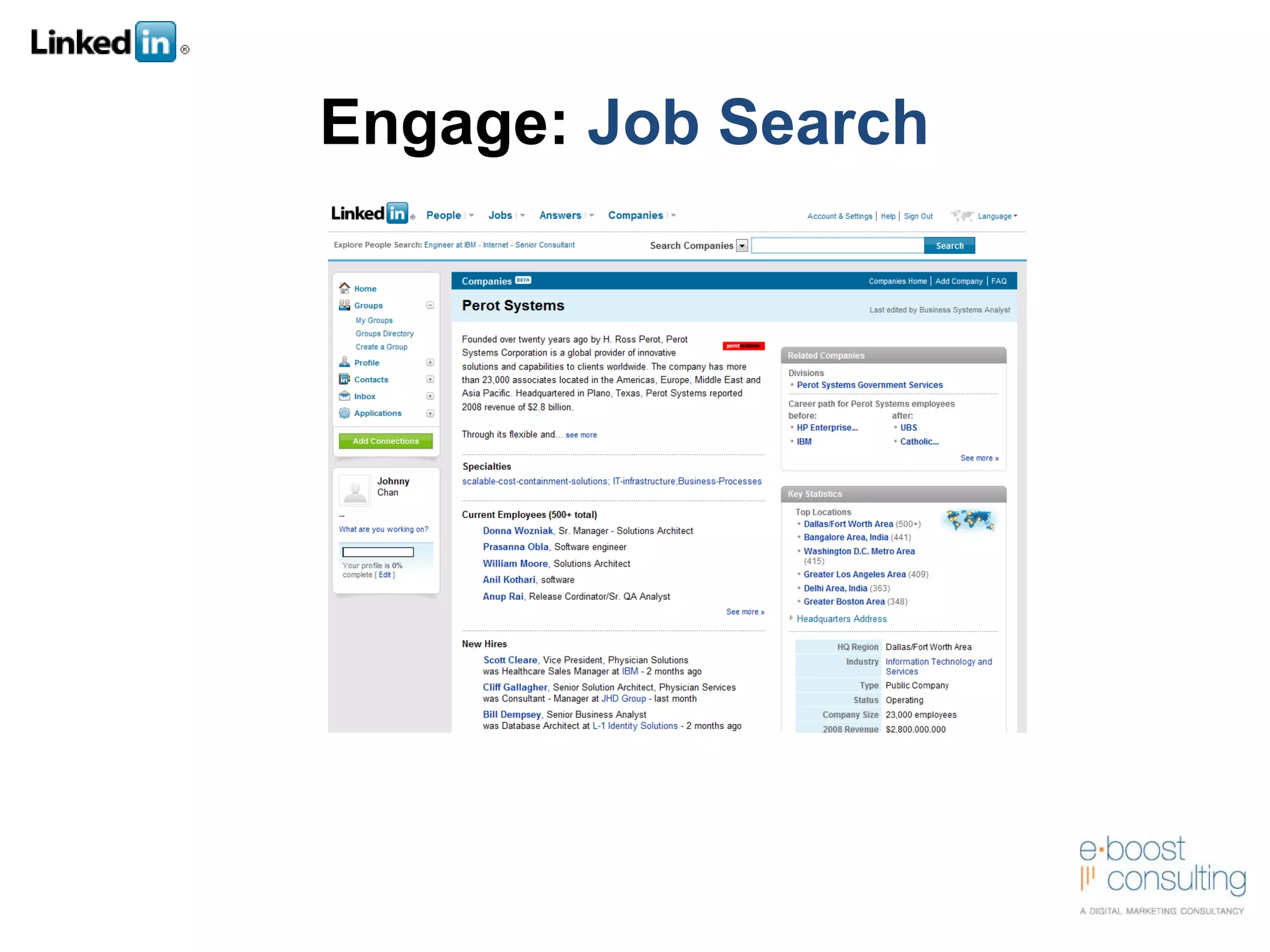 Engage:  Job Search 