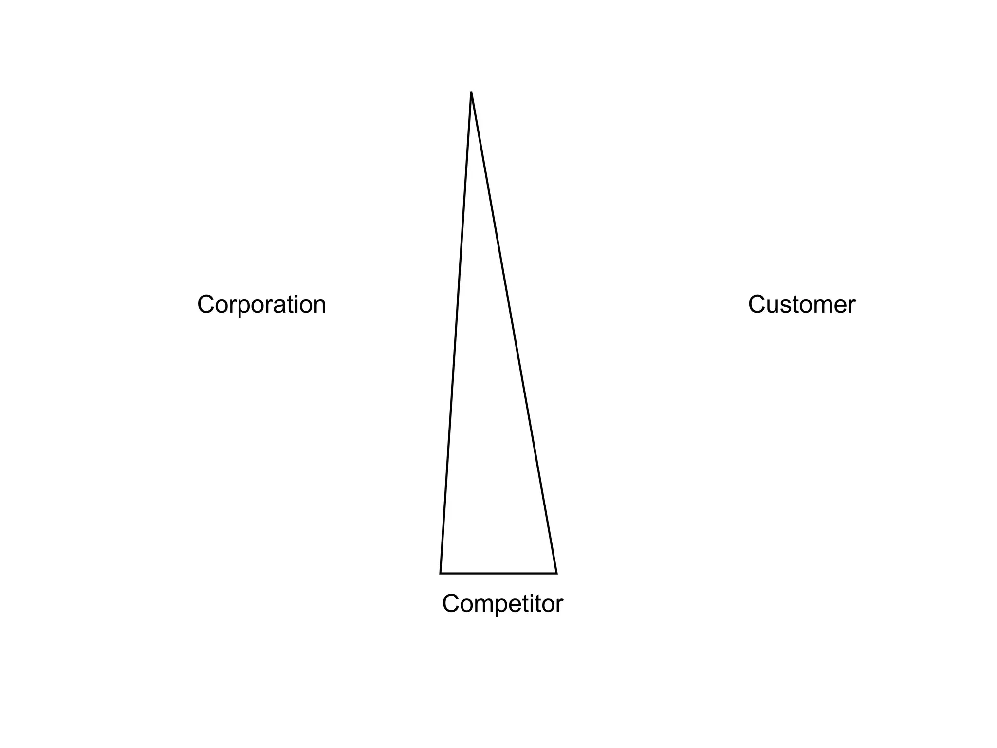 Corporation Customer Competitor 