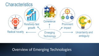 Software Development and Emerging Technologies | PPTX
