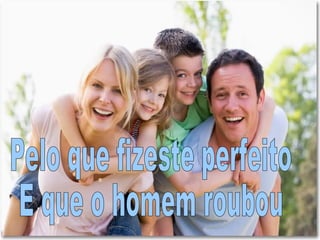 Só Deus pode restaurar esse amor