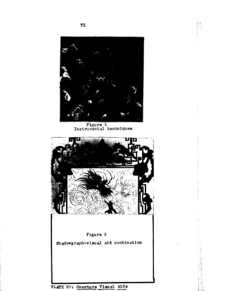 71
Figure 1
Instrumental techniques
Figure 2
Shadowgraph-visual aid combination
1
PLATE X V : Overture Visual Aids
 