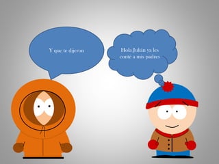 Hola Julián ya les
conté a mis padres
Y que te dijeron
 