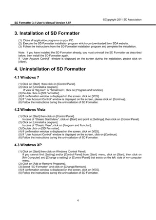 Sd formatter 3.1e (1) | PDF