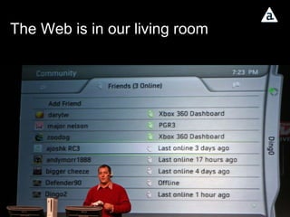 The Web is in our living room 