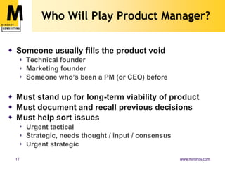 Latest / Loudest ProblemSalespeople and CEOs naturally generalize from their most recent meeting“Our target segment should be regional not-for-profit hospitals”“We need to offer hardwarealongside our database software”Each new idea is just asseductive as the lastA decent strategy lets us ‘buffer’ ideas and compare them against each other