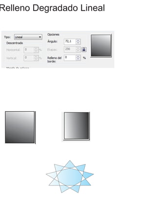 Relleno Degradado Lineal
 