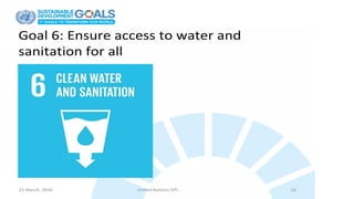 Sustainable development goals (SDG) ppt for educational purpose | PPTX