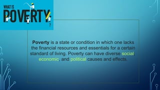 SUSTAINABLE DEVELOPMENT GOALS ON NO POVERTY | PPTX