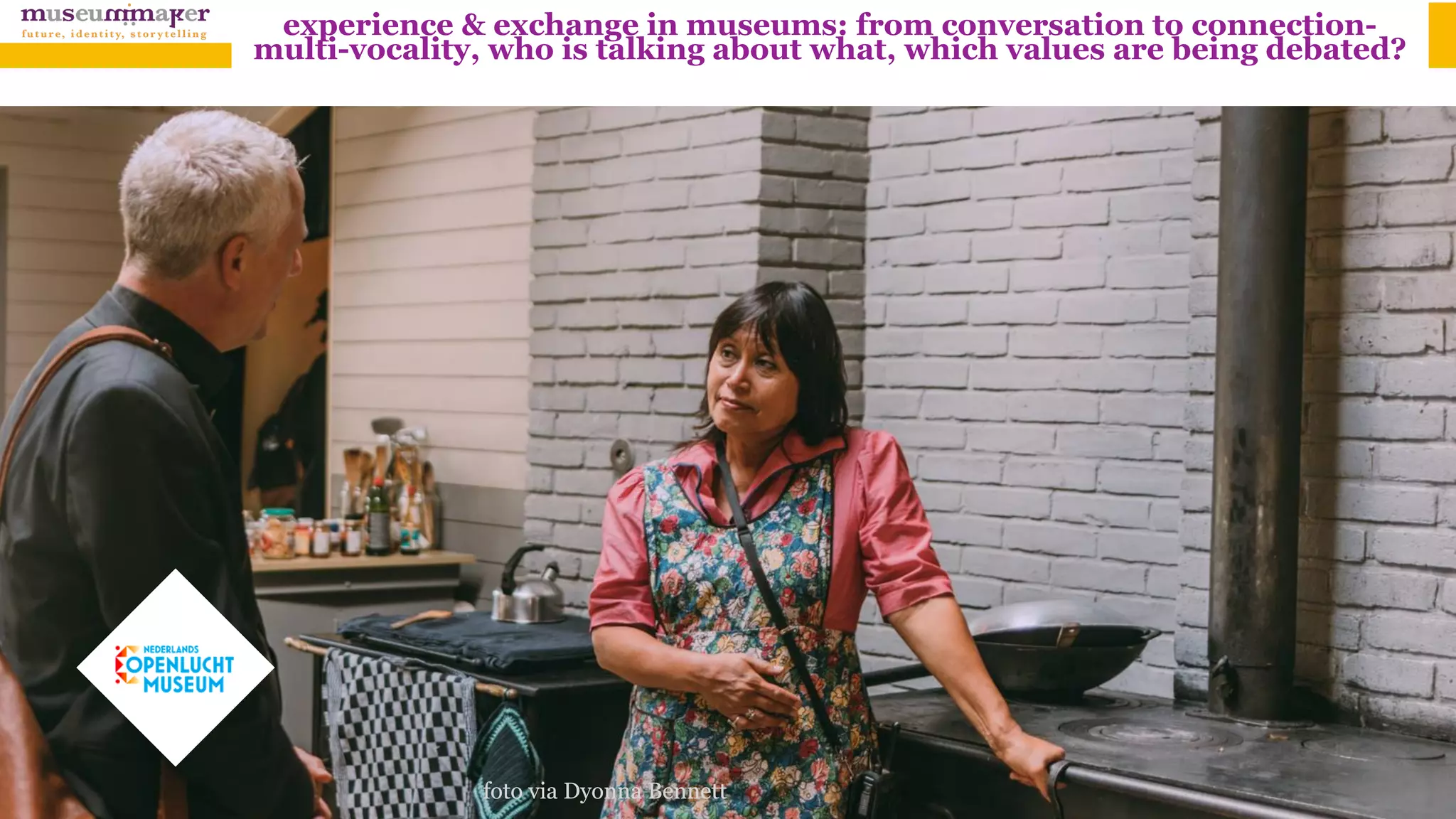 experience & exchange in museums: from conversation to connection-
multi-vocality, who is talking about what, which values are being debated?
foto via Dyonna Bennettfoto via Dyonna Bennett
 