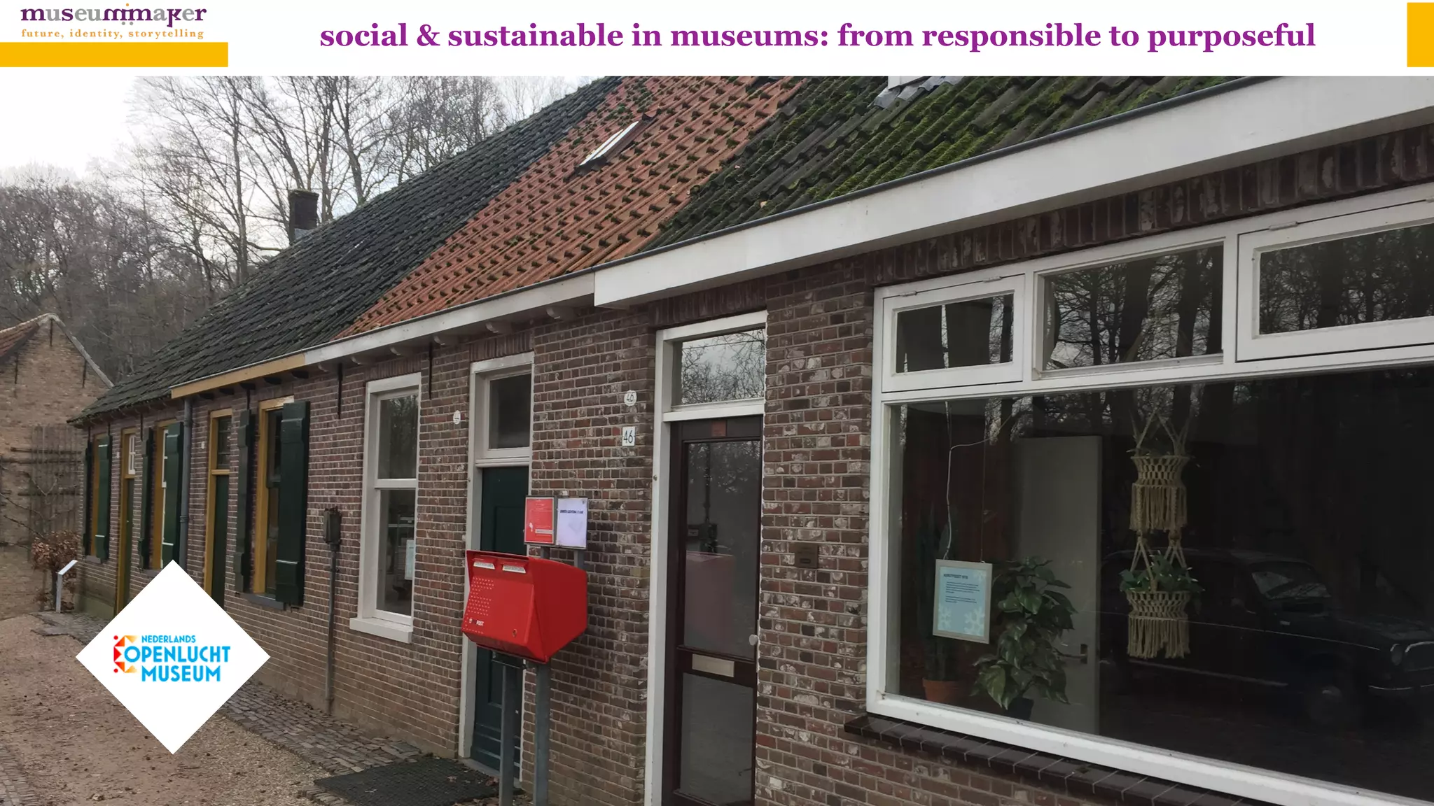 social & sustainable in museums: from responsible to purposeful
 