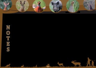 Schéma Départemental de Gestion Cynégétique
  de la FICEVY - 2009/2015




          n
          o
          t
          e
          S

                                              
 