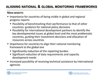 SDG Indicators and FAO Role_ ENGLISH | PPTX