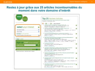 TITLE OF PRESENTATION
| 24
24|
Restez à jour grâce aux 25 articles incontournables du
moment dans votre domaine d’intérêt
24
 