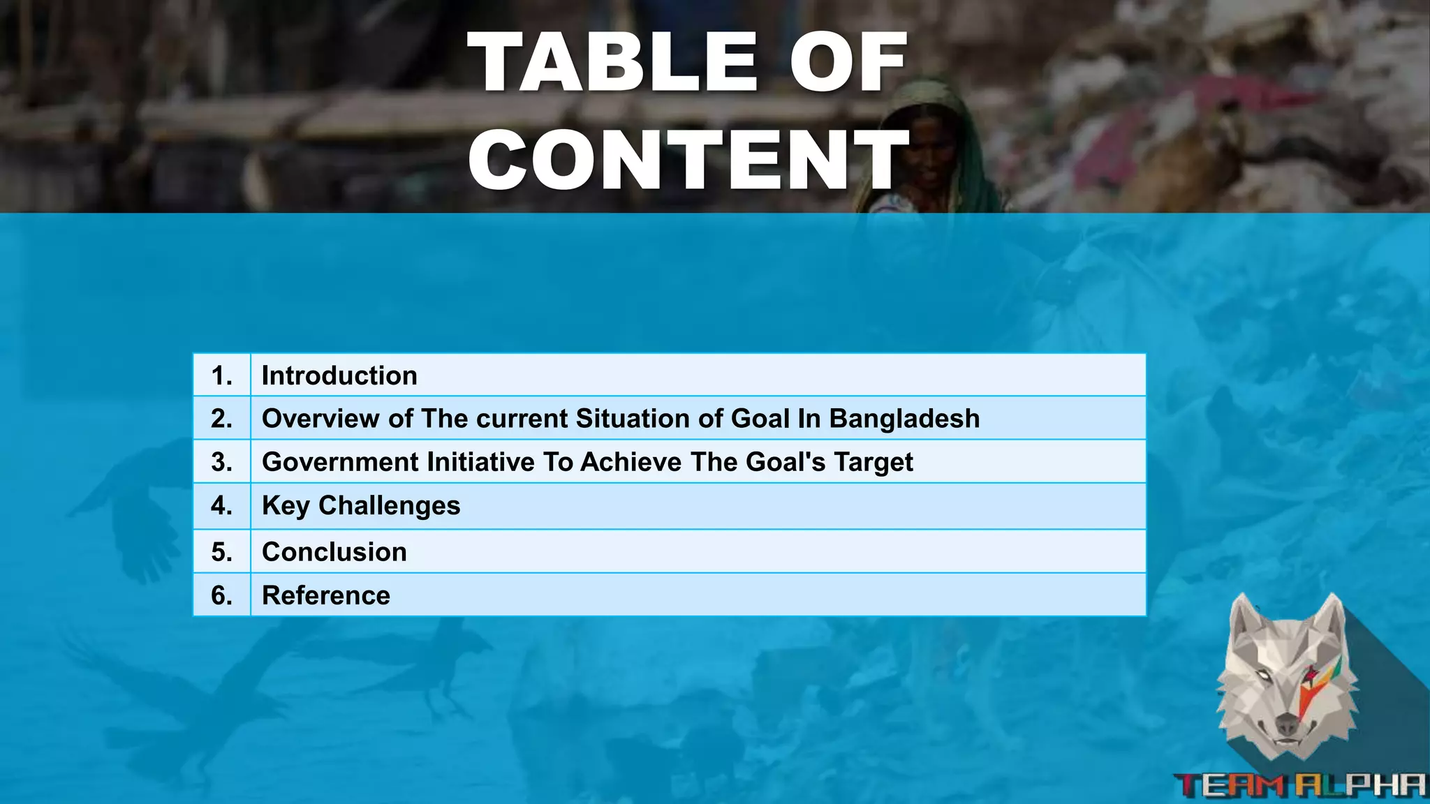SDG no poverty goal ppt slide | PPTX