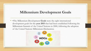 Standard developmental goals power point | PPT