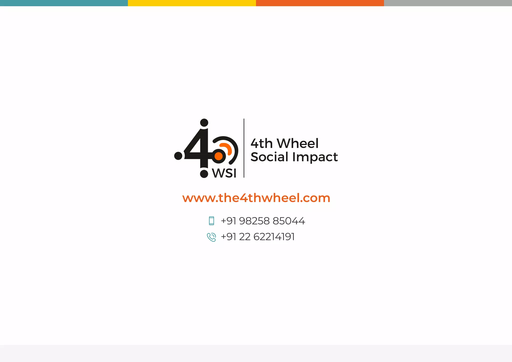 +91 22 62214191
+91 98258 85044
www.the4thwheel.com
 