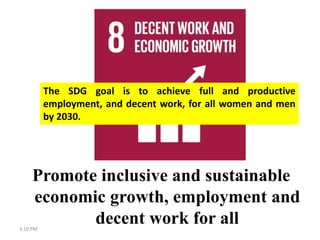 Sdgs; the new global goals | PPTX