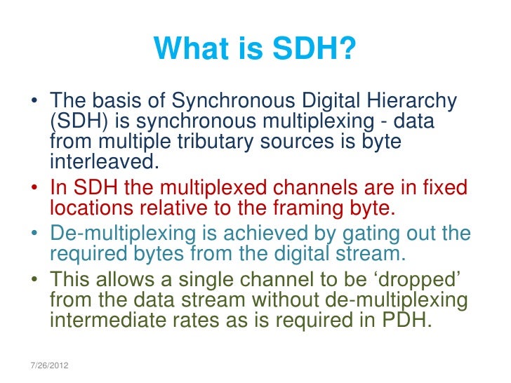 Sdh concept