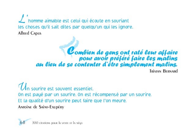 300 Citation Pour La Vente Et La Negociation 300 Citation Pour La Vente Et La Negociation