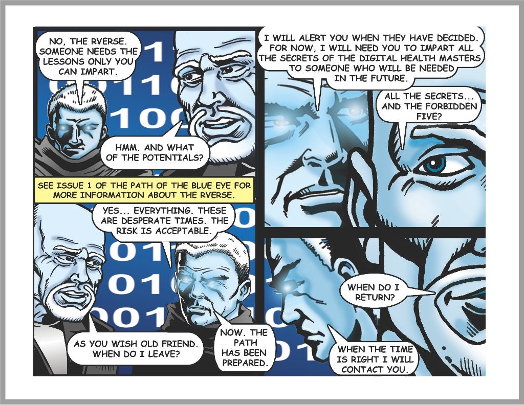 Infographic Novel Secrets of Digital Health Masters