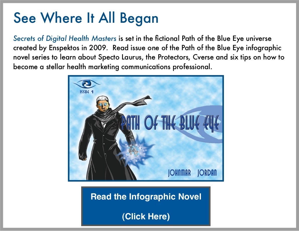 Infographic Novel Secrets of Digital Health Masters