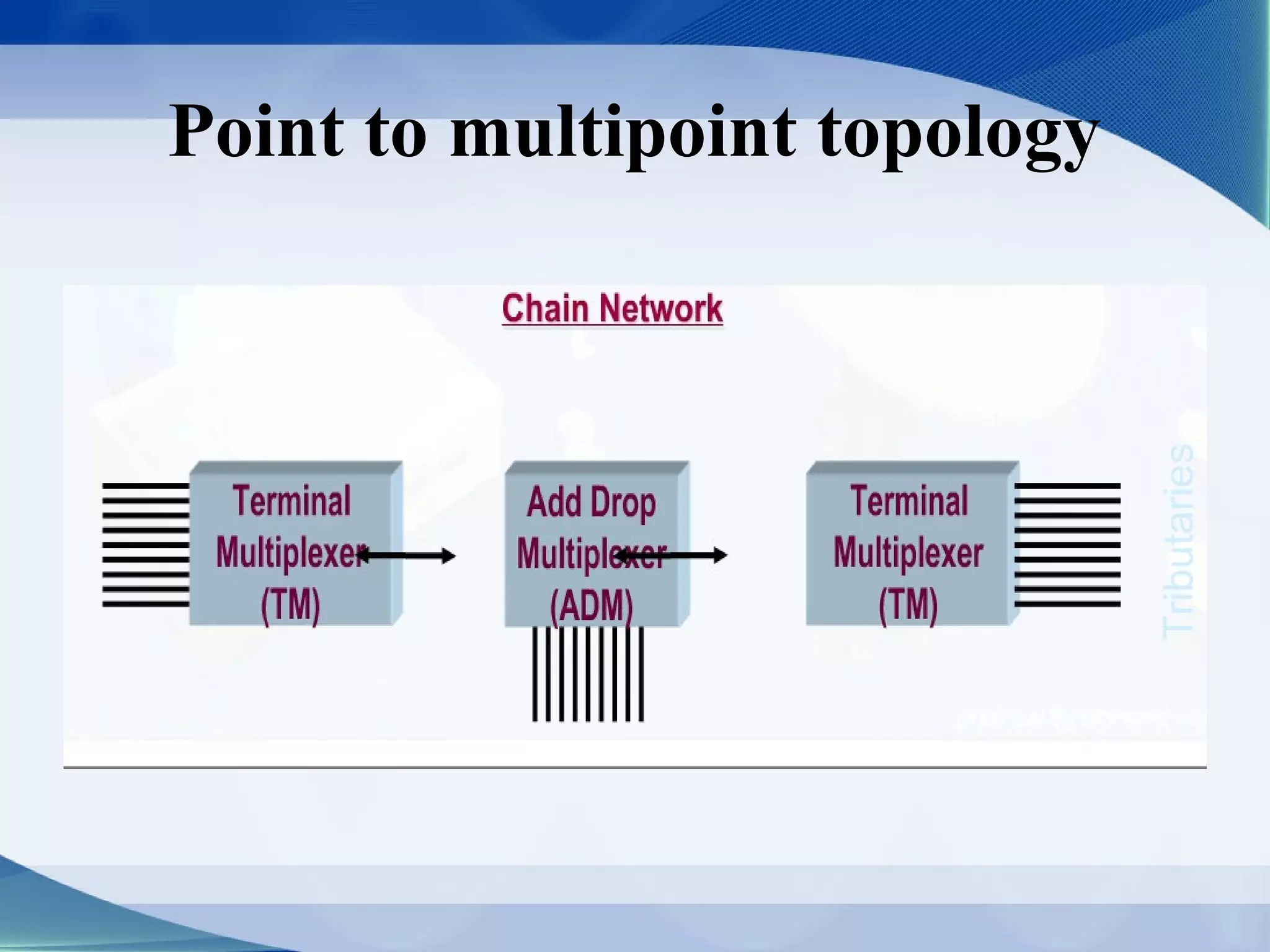 Point to multipoint topology
 