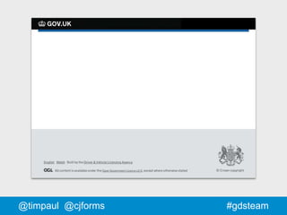 #gdsteam@timpaul @cjforms
 