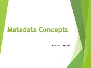 SDI Module II - Metadata Concepts.pdf