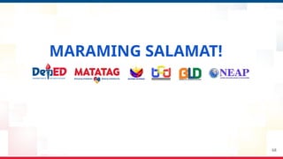 MARAMING SALAMAT!
68
 