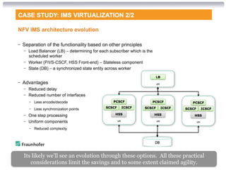 Its likely we’ll see an evolution through these options. All these practical 
considerations limit the savings and to some extent claimed agility. 
 