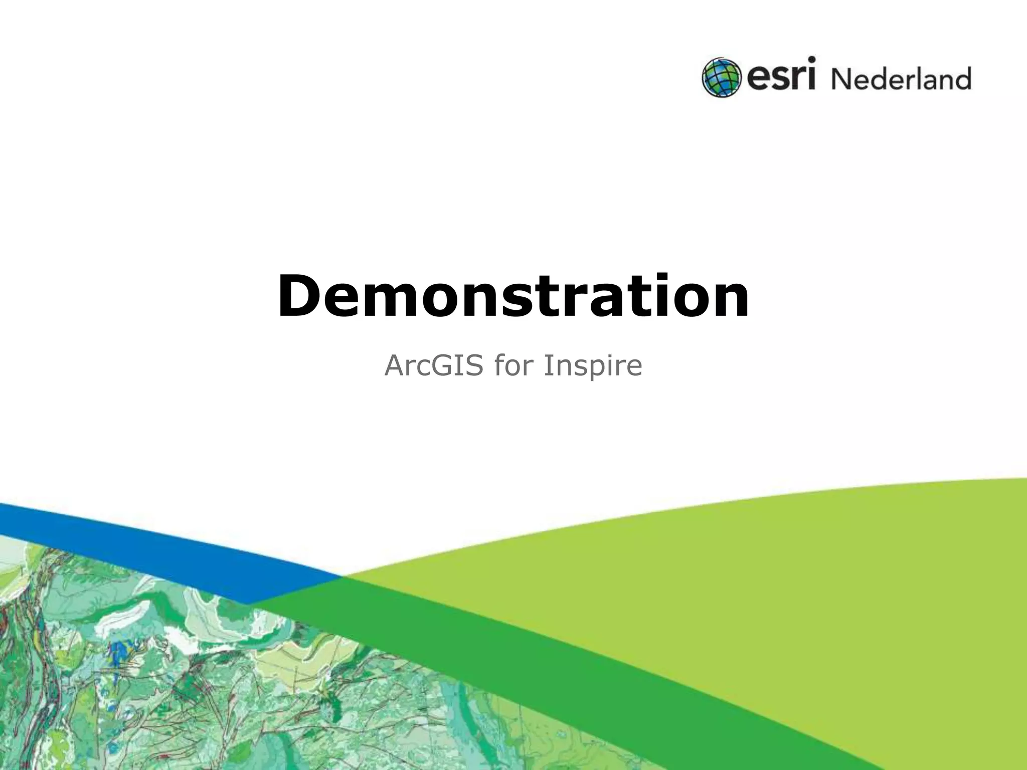 Click to edit Subtitle (optional)




               Demonstration
                         ArcGIS for Inspire
 