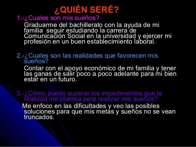 MI PROYECTO DE VIDA