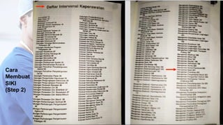 Cara
Membuat
SIKI
(Step 2)
 