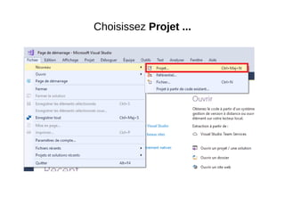 Choisissez Projet ...
 