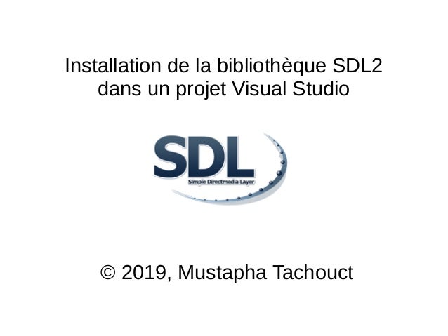 TÉLÉCHARGER LA LIBRAIRIE SDL SDL TÉLÉCHARGER LA LIBRAIRIE